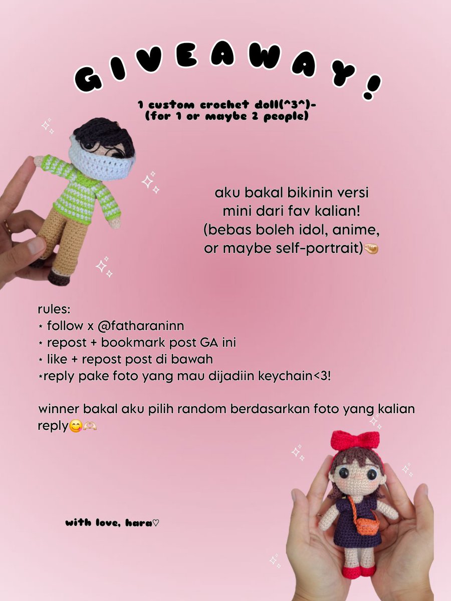 giveaway!! ⋆𐙚₊˚⊹♡
hai haii~ seperti yg udah aku janjiin, akhirnya aku bikin GA lagi yeayy😆

cek pict di bawah buat penjelasan lengkapnya yaaw🫶🏻

#giveaway #zonauang #zonajajan️️
x.com/i/status/20026…