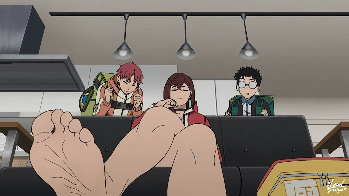 LewdSaiga's tweet image. #feetredraw
Dan Da Dan Episode 12