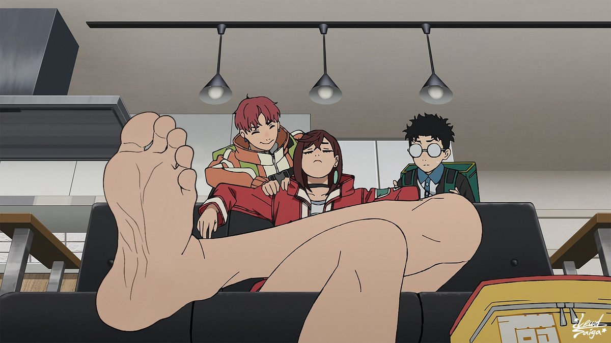 LewdSaiga's tweet image. #feetredraw
Dan Da Dan Episode 12