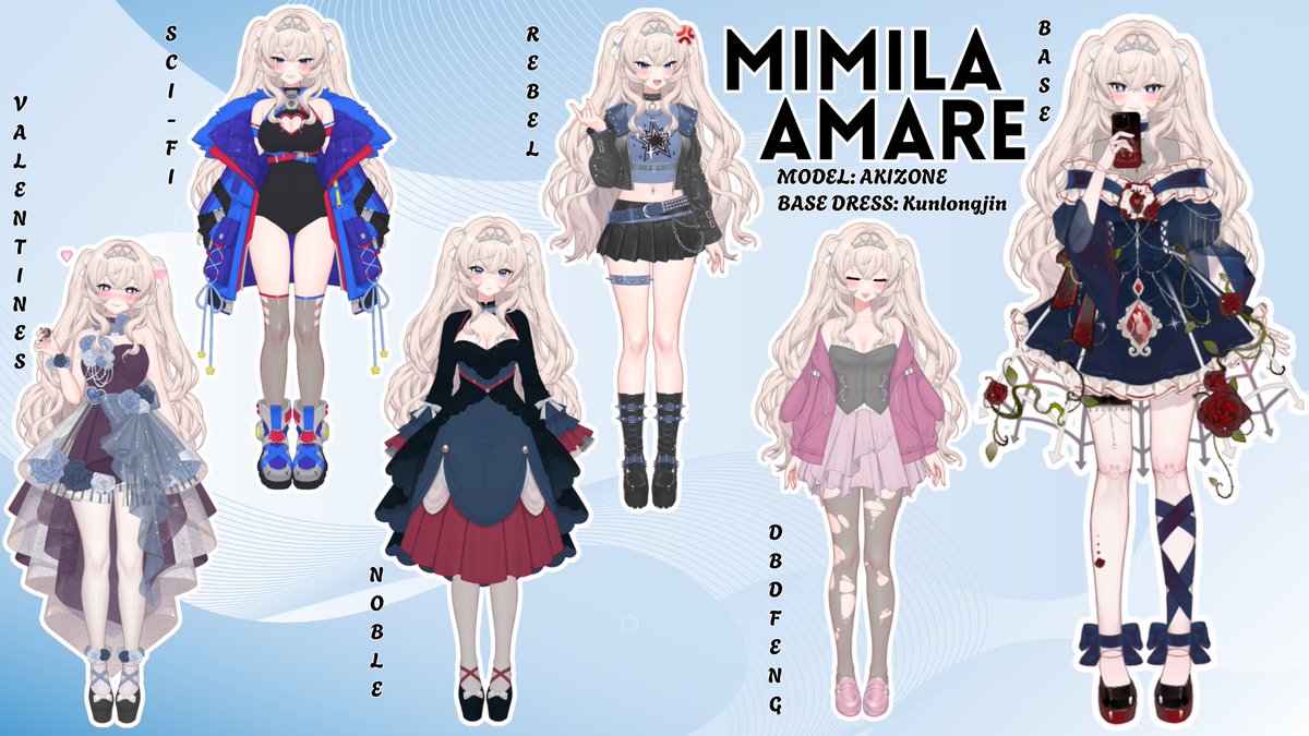 I spent too long doing this... And this realizing there were better hair options for my design and redoing it 😭

I still got some secret outfits lying around AND 4 more prism outfits to do!