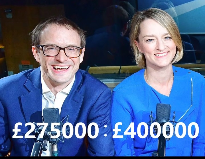 Juliest101's tweet image. These two despicable hacks have tarnished the BBC's reputation and absolutely destroyed the credibility of @BBCNews 

The pair of them should be hoofed the fuck out of our BBC pronto.