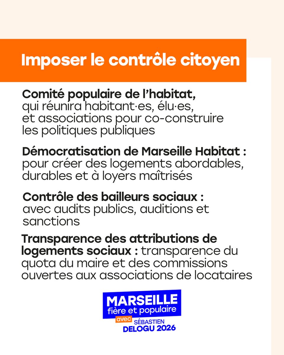 À Marseille, 1/9 personne vit indignement et 50 000 familles attendent un logement social. Cette crise est le résultat de choix politiques : sous-investissement public, promoteurs, décisions sans les habitant·es.
Le logement doit redevenir un droit réel partout et pour tous·tes.