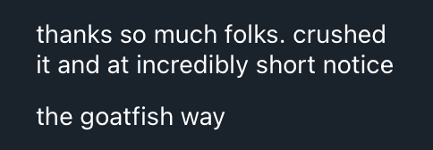 Goatfish 🐐 tweet media