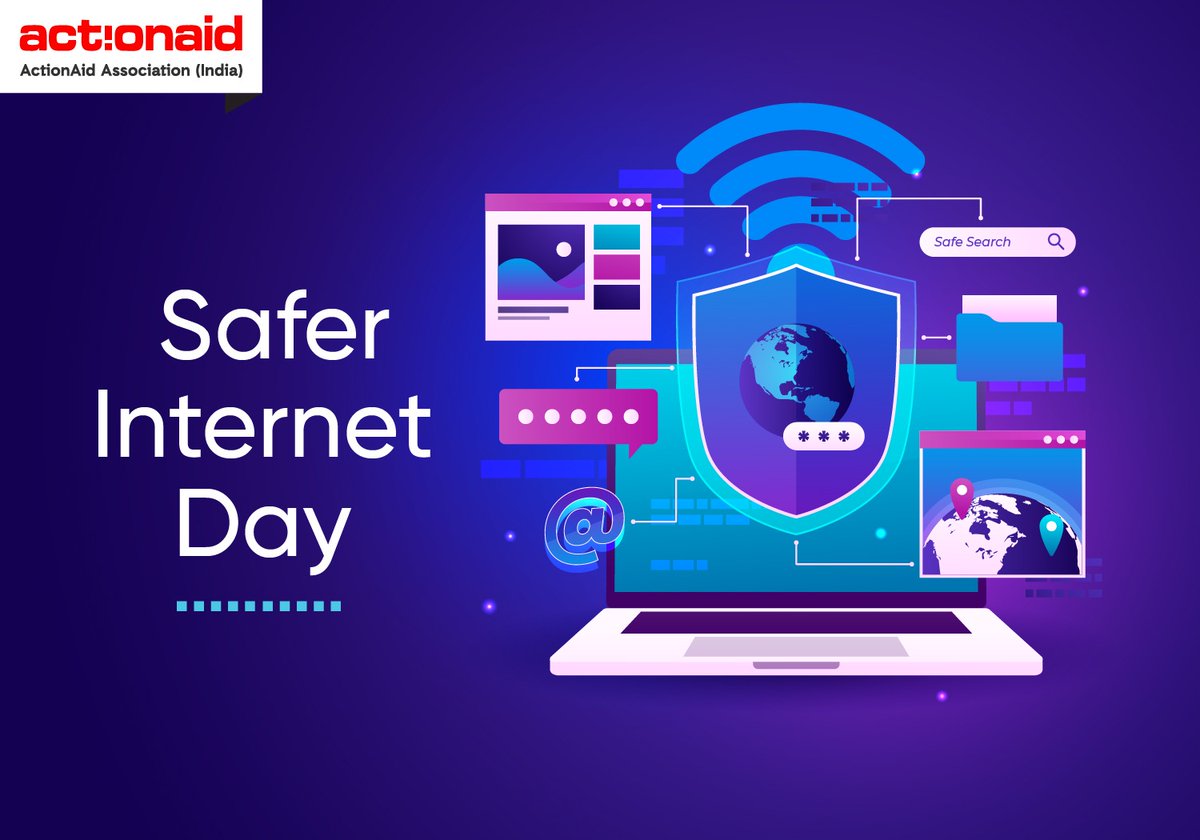ActionAidIndia's tweet photo. As we mark #SaferInternetDay, we are reminded that the internet is not just a marketplace or a surveillance space—it is a shared digital commons. Keeping it safe means protecting people from harm, but also defending openness, privacy, and access.
An internet shaped by the public good must centre digital rights, community ownership, transparency, and care—so that knowledge remains open, voices are not silenced, and technology strengthens democracy rather than undermining it. A safer internet is one that belongs to everyone.