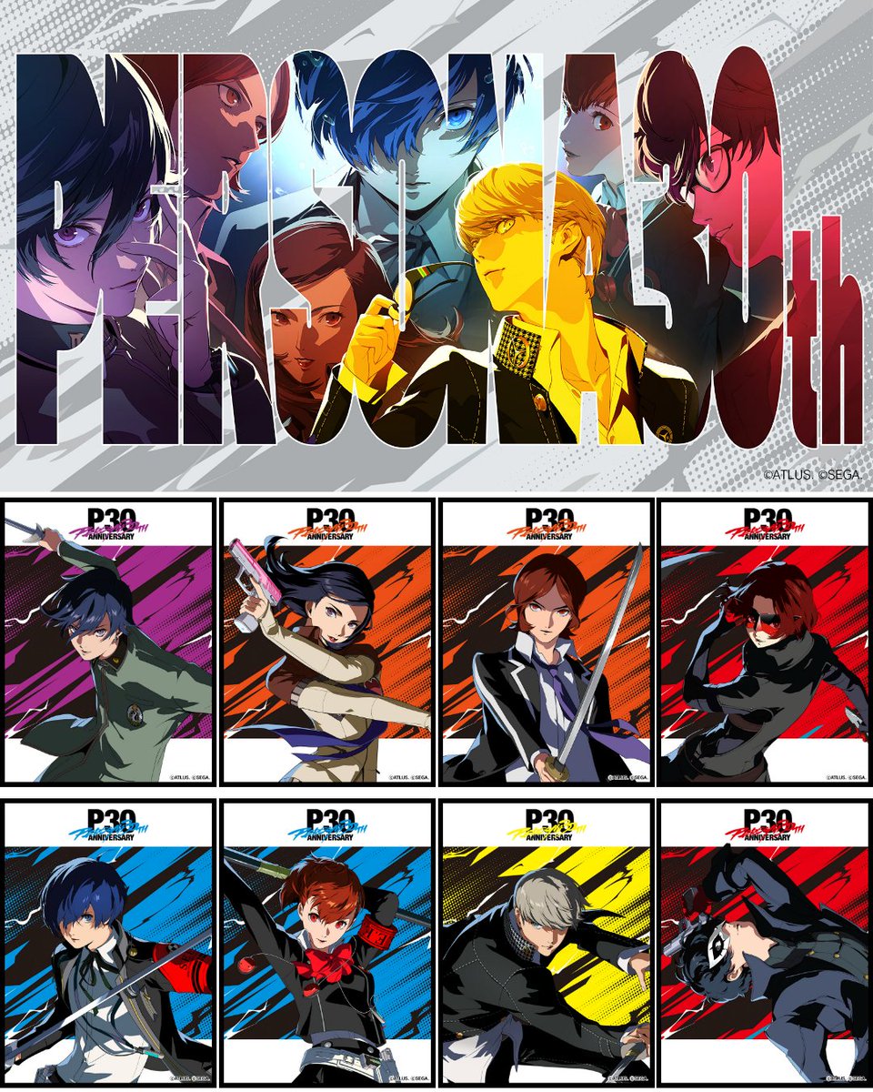 [신제품정보] 『페르소나』 30주년 기념 최신 공개 정보 총정리, 시리즈 역대 주인공의 신규 캐릭터 일러스트에 주목!
yepan.net/link/159056

#페르소나 #페르소나시리즈 #페르소나30주년 #SEGA #아틀러스