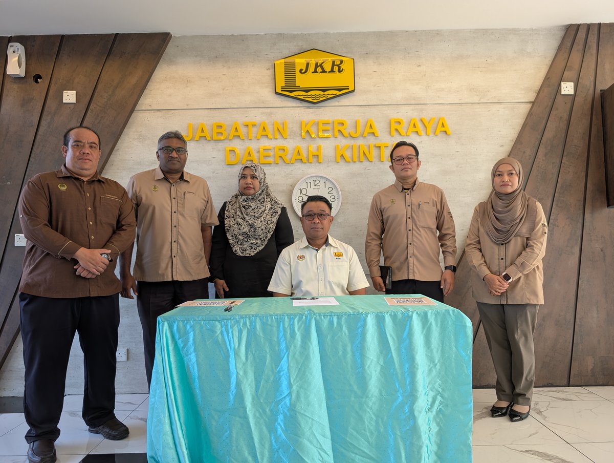 Jabatan Kerja Raya Daerah Kinta tweet media