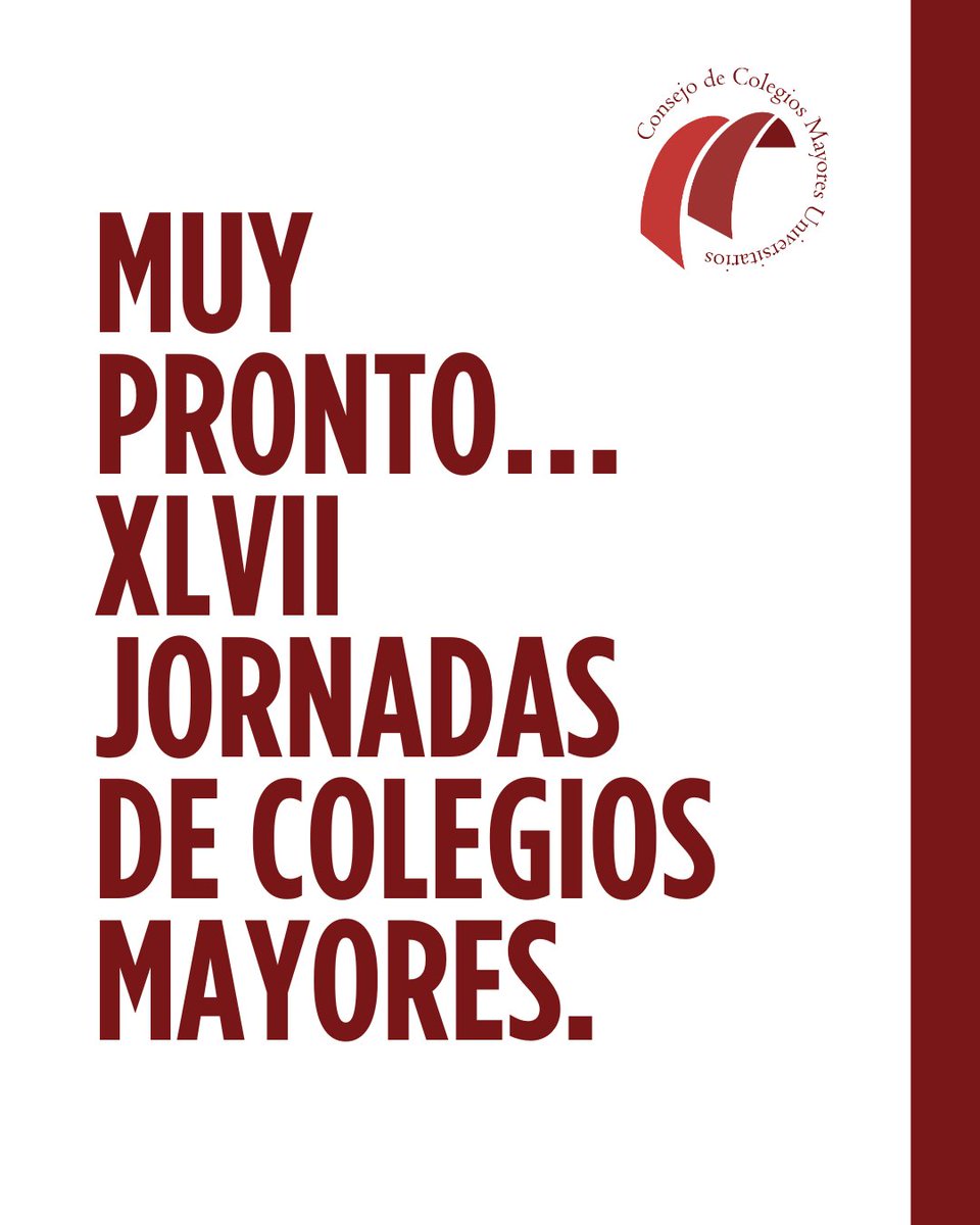 Consejo de Colegios Mayores Universitarios tweet media