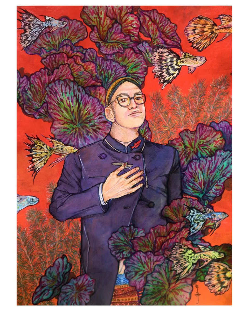 chanutomo's tweet photo. Surrealism Portrait of Dr. Yesyurun

#surrealism #portrait https://t.co/gVcn6PSrlO