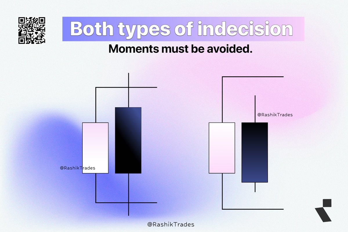 Both types of indecision Moments must be avoided.