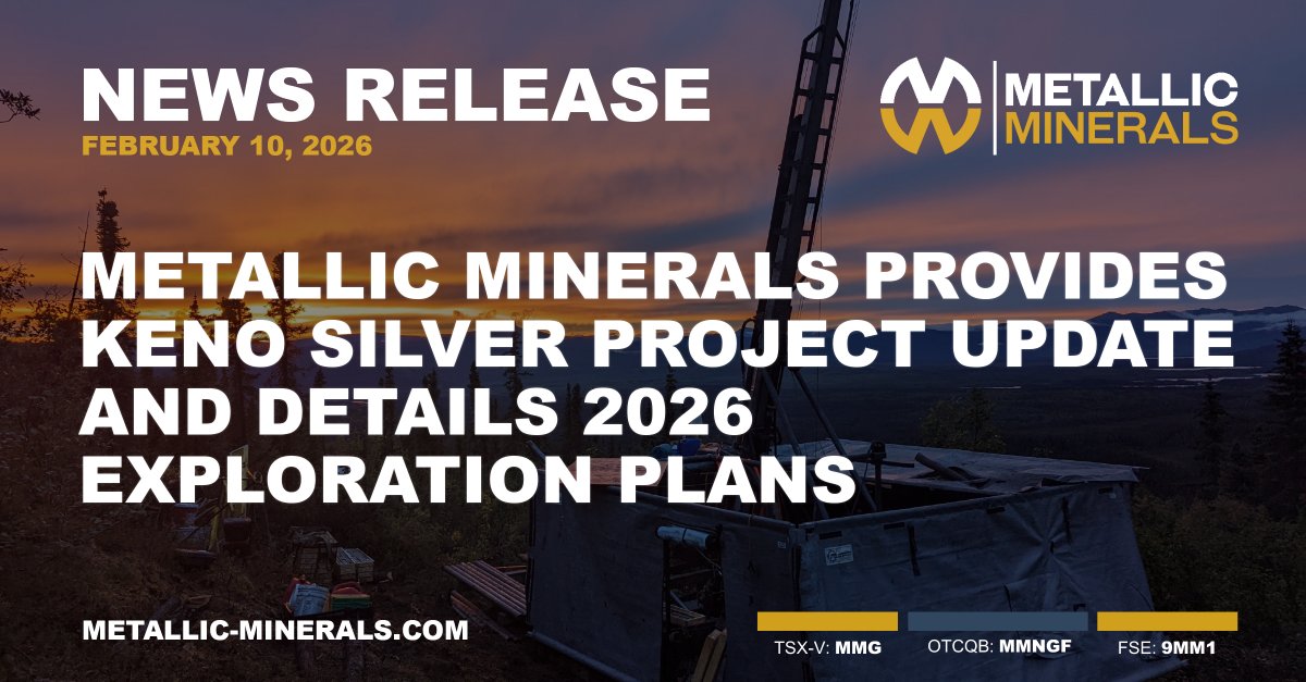 Metallic Minerals tweet media