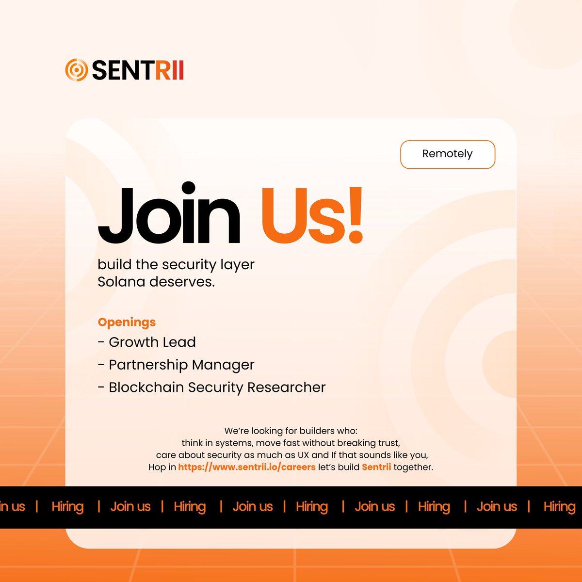 Sentrii | Beta Live on Mainnet tweet media