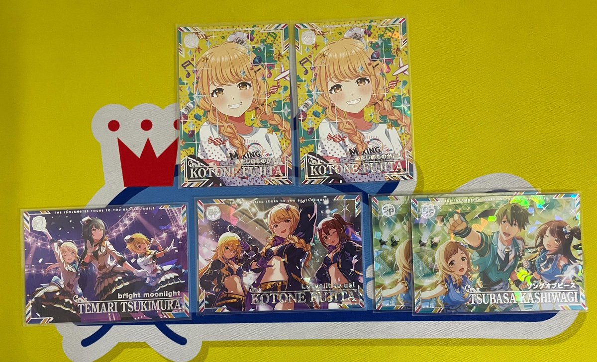 🎤✨【#アイドルマスターツアーズ 入荷情報】✨🎤 「4弾」中心に 177枚