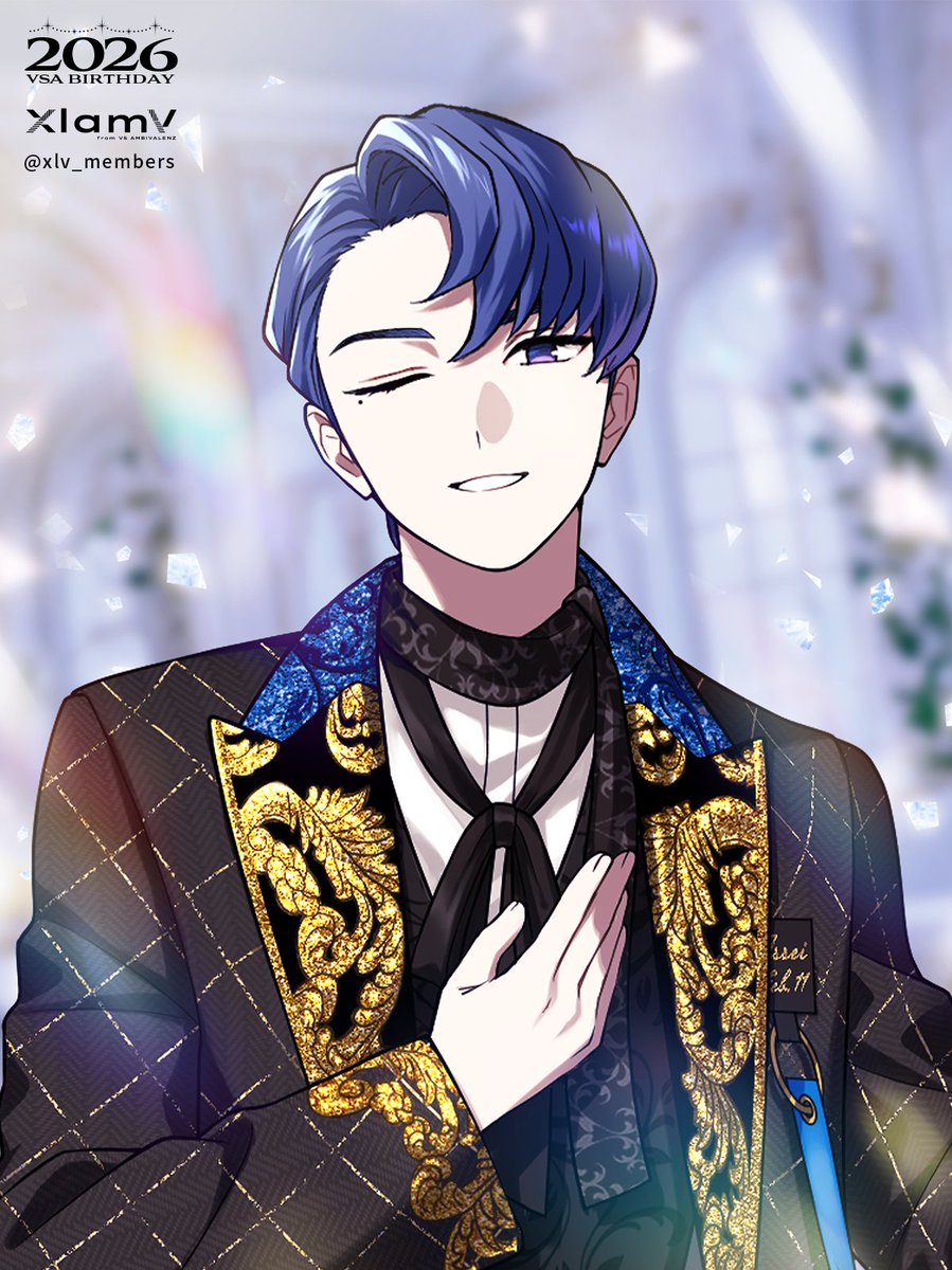 バースデーボーイイッセイくんやで。
お祝いの言葉、ありがとうな。
ますます輝くイッセイくんを愛してな～🐙
俺も愛してんで🦑
#xlv_issei