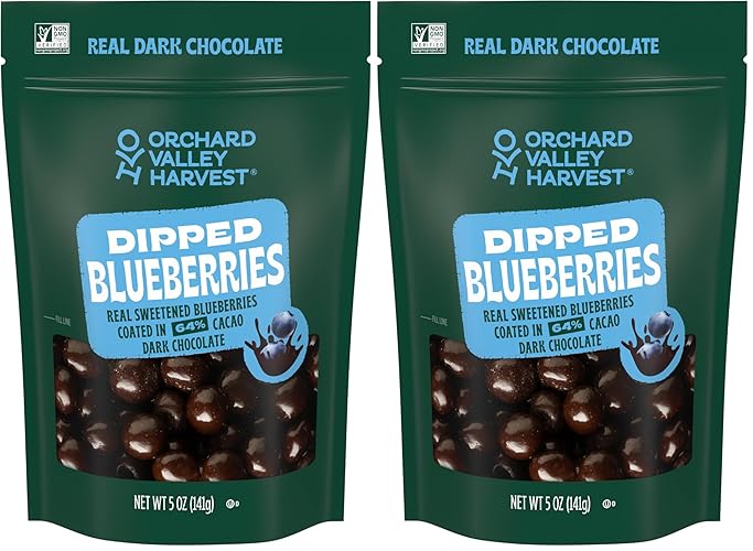 I just received Dark Chocolate Dipped Blueberries 5 oz (Pack of 2), Made With Real Sweetened Blueberries, Gluten Free, Non-GMO, Stand Up Bag, On-The-Go Snack For The Whole Family -  from Sugar Daddy Fezz via Throne. Thank you! throne.com/chomichanvt #Wishlist #Throne