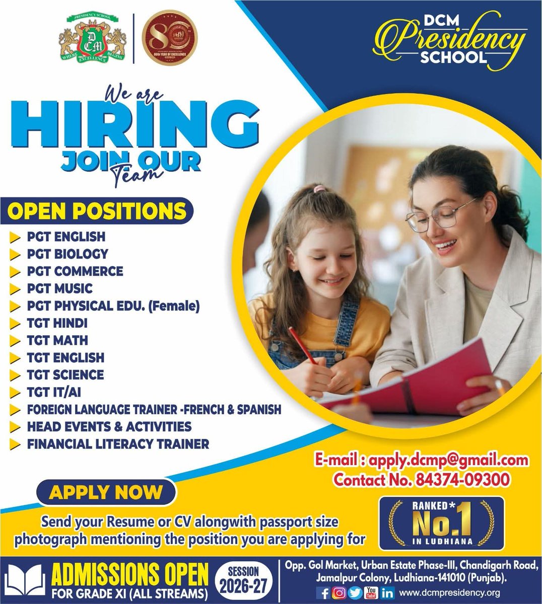 DCM Presidency tweet media