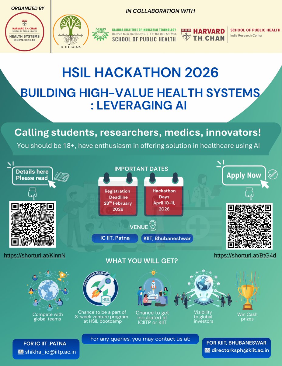 Harvard Chan - India Research Center tweet media