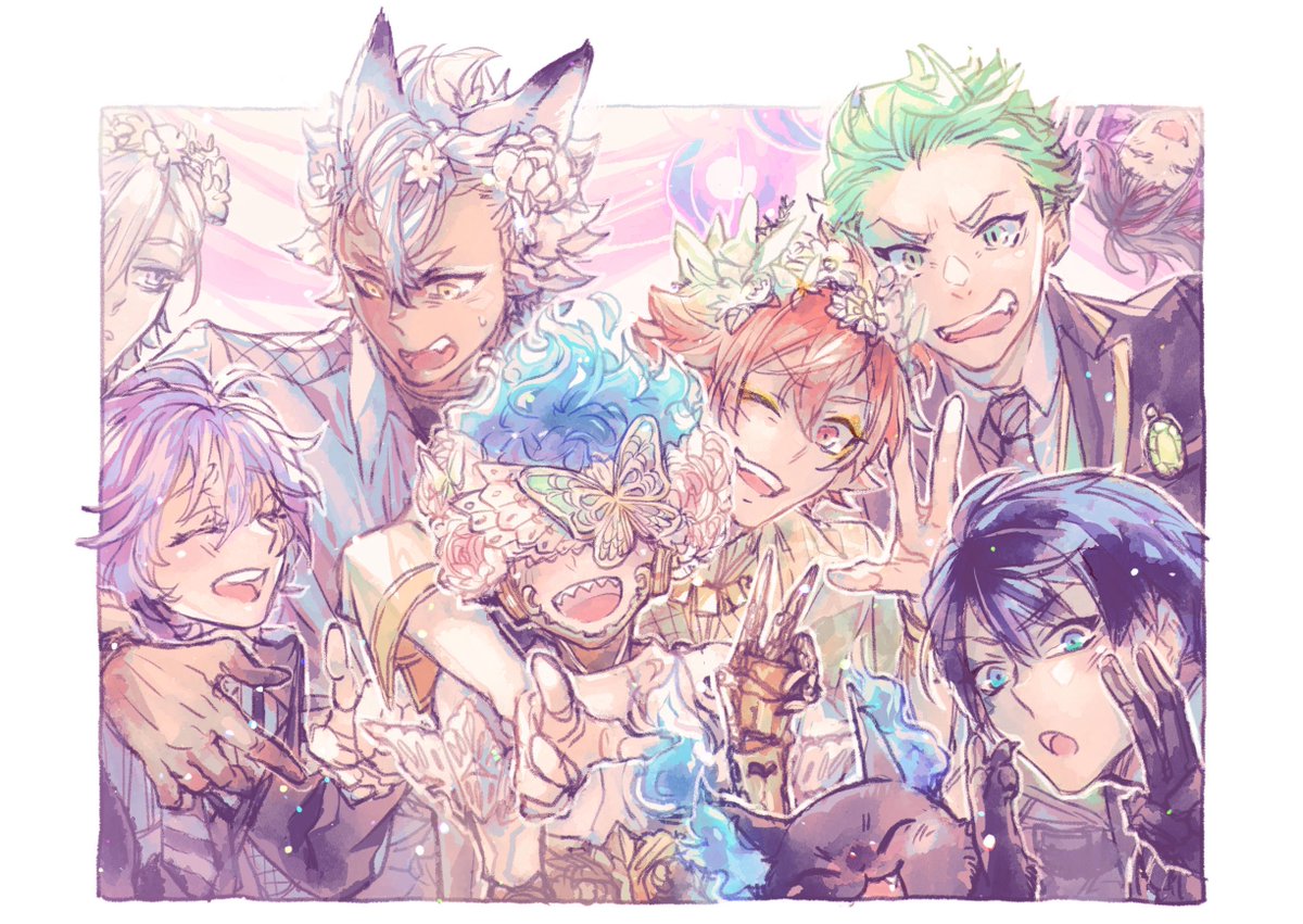 ガラ🧚再掲1/2
ガラif初回開催時の絵デス。