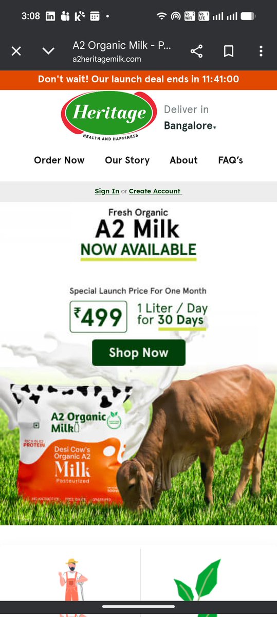 Hi <a href="/hfltd/">Heritage Foods</a> , this impositor website is stealing money in your name. Unfortunately <a href="/GoogleIndia/">Google India</a> Ads are promoting it.
<a href="/CyberCrimeshyd/">Cyber Crimes Unit Hyderabad</a>