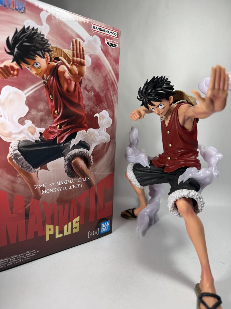 ワンピース MAXIMATICPLUS MONKEY.D.LUFFY Ⅰ開封‼️（26-27