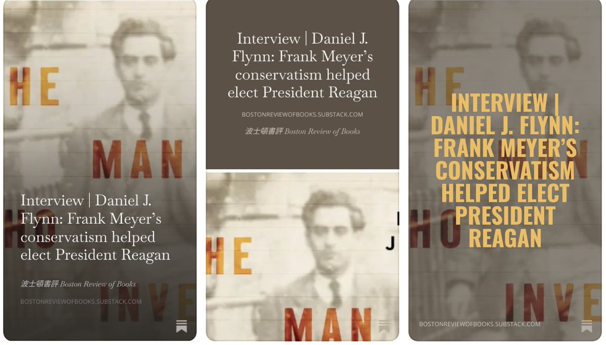 luosiling's tweet image. Flynn’s 2025 book, The Man Who Invented Conservatism: The Unlikely Life of Frank S. Meyer, goes far beyond previous scholarship by uncovering long-lost Meyer archives, which include fifteen boxes of warehouse documents and seventeen letters exchanged with Leo Strauss and other