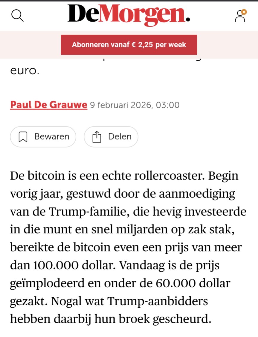 This is what i was afraid of, mainstream sh*t for brains is trying to link Bitcoin to Trump.
I expect a serious push down on crypto via absurd regulations once Trump is gone.

"Trump worshippers lost a lot of money"