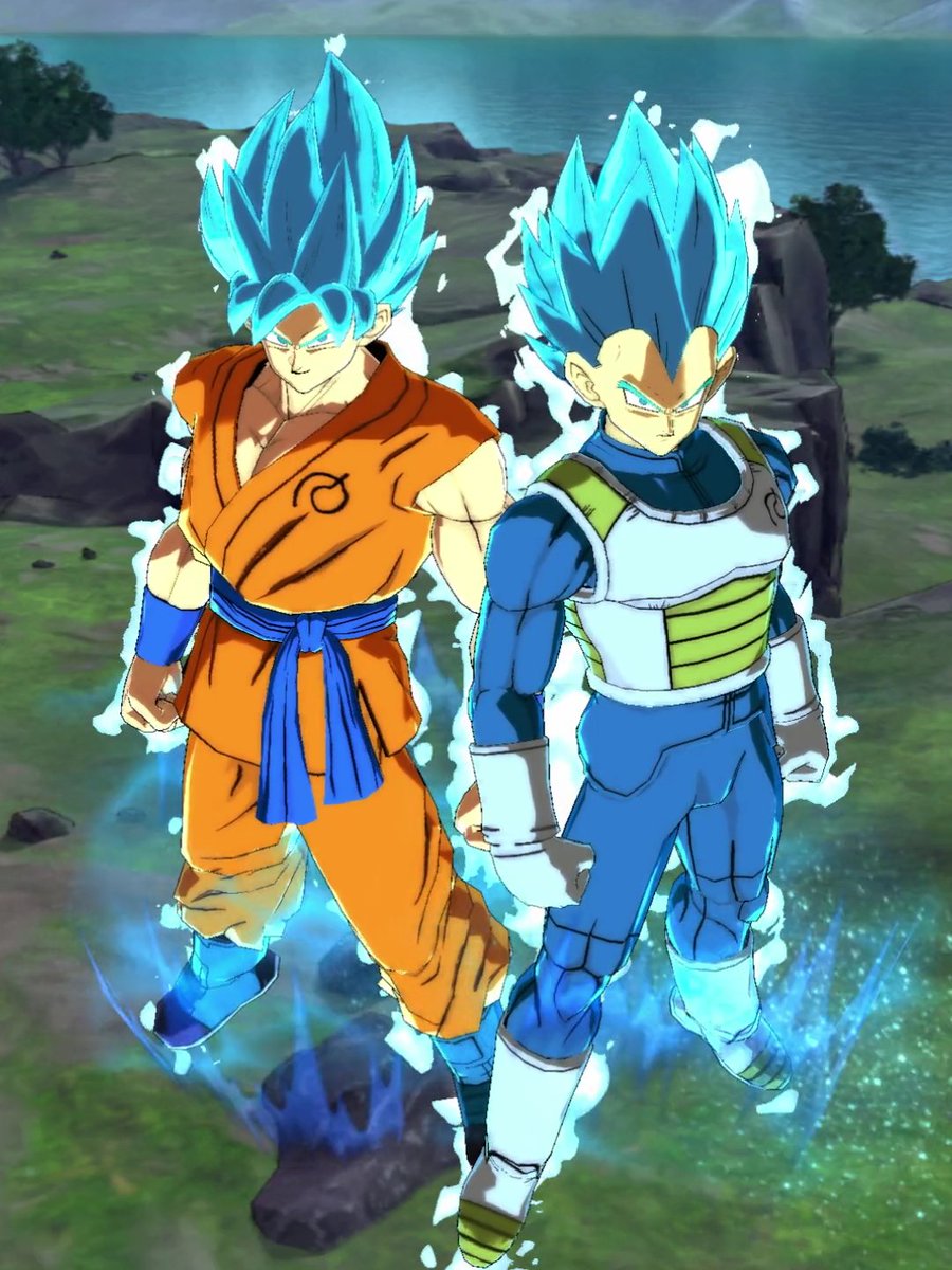 超サイヤ人ゴッドSS 孫悟空&ベジータ