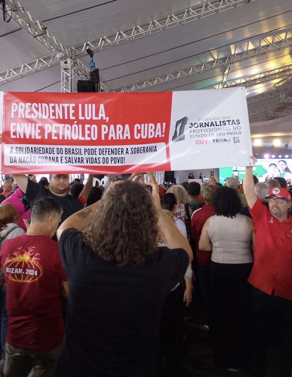 juandepca's tweet photo. Presidente Lula (@LulaOficial), envíe petróleo para #Cuba https://t.co/5kxlzdBbGO
