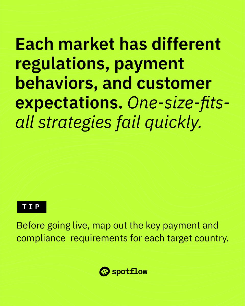 Spotflow_one's tweet photo. Expanding into Africa isn’t a single launch. It’s a multi-country journey. 

Many companies treat Africa as a single market, but each country is unique. Planning upfront prevents costly mistakes and lost revenue. 

Which country is first on your expansion roadmap ? https://t.co/N57kb0Goui