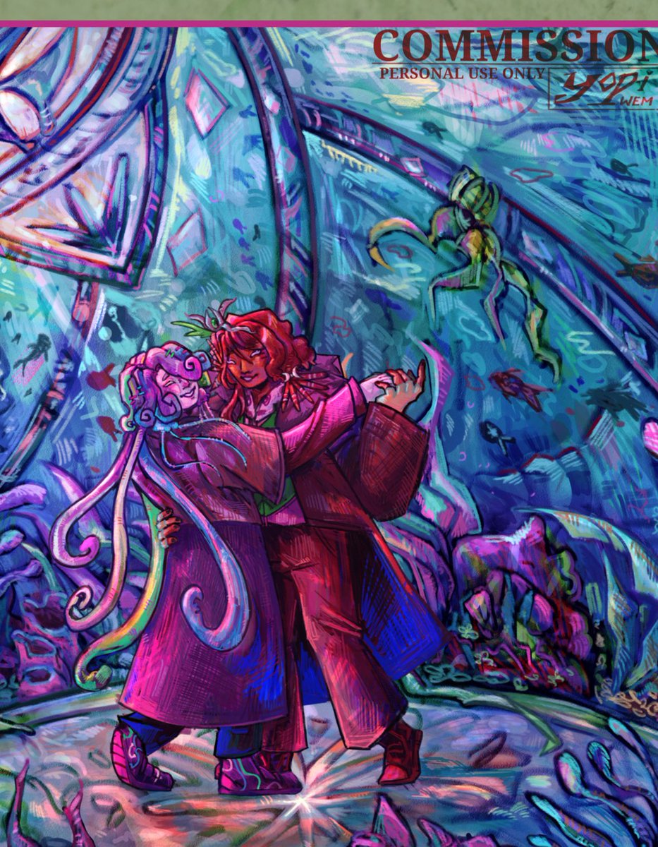 COMMISSION YOPI LOOK AT MY GORGEOUS…!! (VOLARCY MENTIONED!!)))!