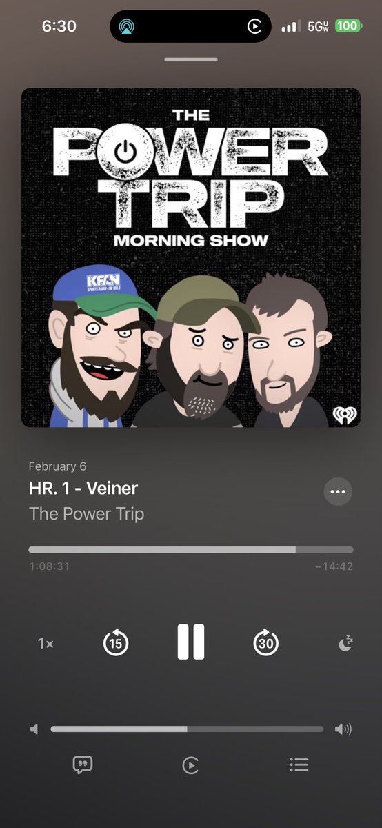 Chase96Rivera's tweet photo. I’m listening to last Friday’s show at 6:30 @ZachHalverson and @Chris_Hawkey when you say to tweet you guys. https://t.co/6ODPttMASz