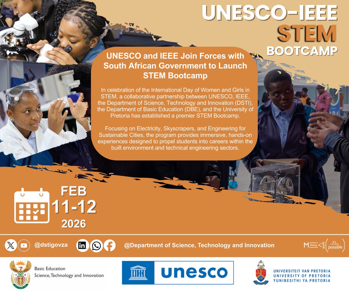 DEPARTMENT OF SCIENCE,TECHNOLOGY & INNOVATION tweet media