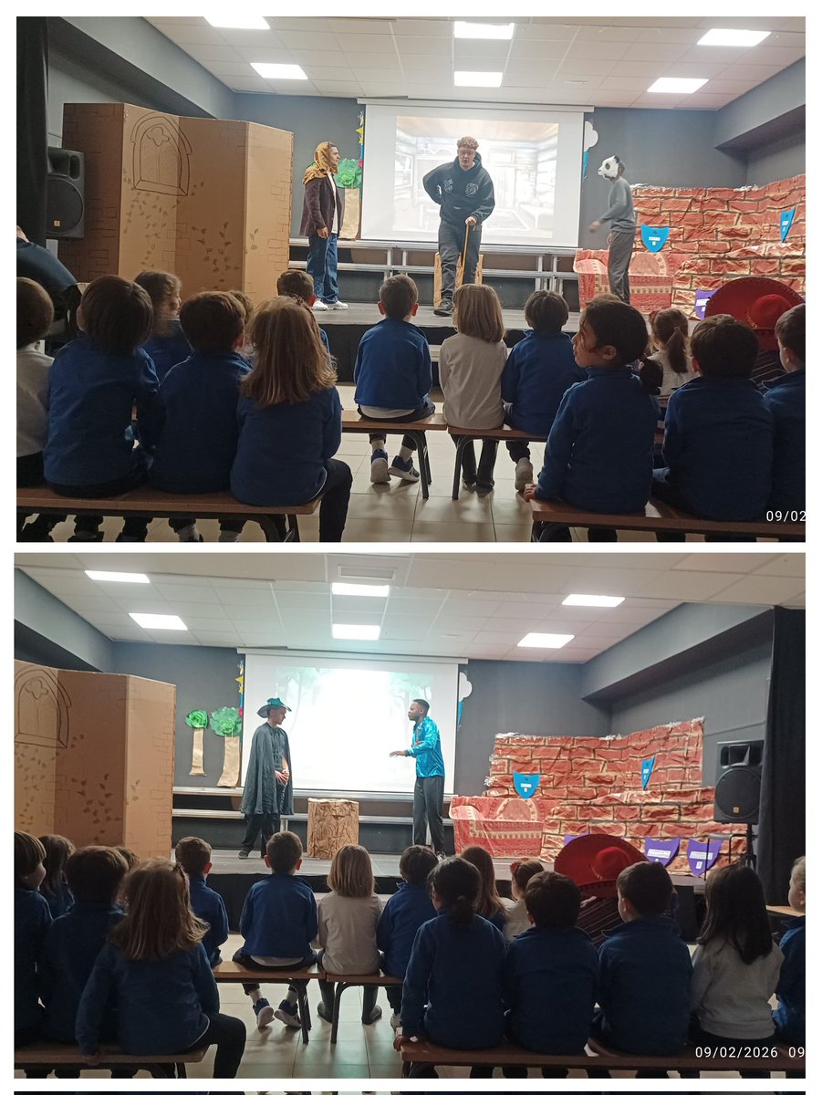 Disfrutando de unos maravillosos #talleres con los alumn@s de Grado Superior del IES Ciudad Escolar <a href="/CIUDADESCOLARFP/">IES CIUDAD ESCOLAR</a>: teatro, actividades plásticas, juegos musicales, mini zumba, kubb y baile y un divertido quizshow 🎭🎨🎵🕺🤸‍♂️⁉️

¡Nos han encantado! 😃👍🏻
Gracias chic@s