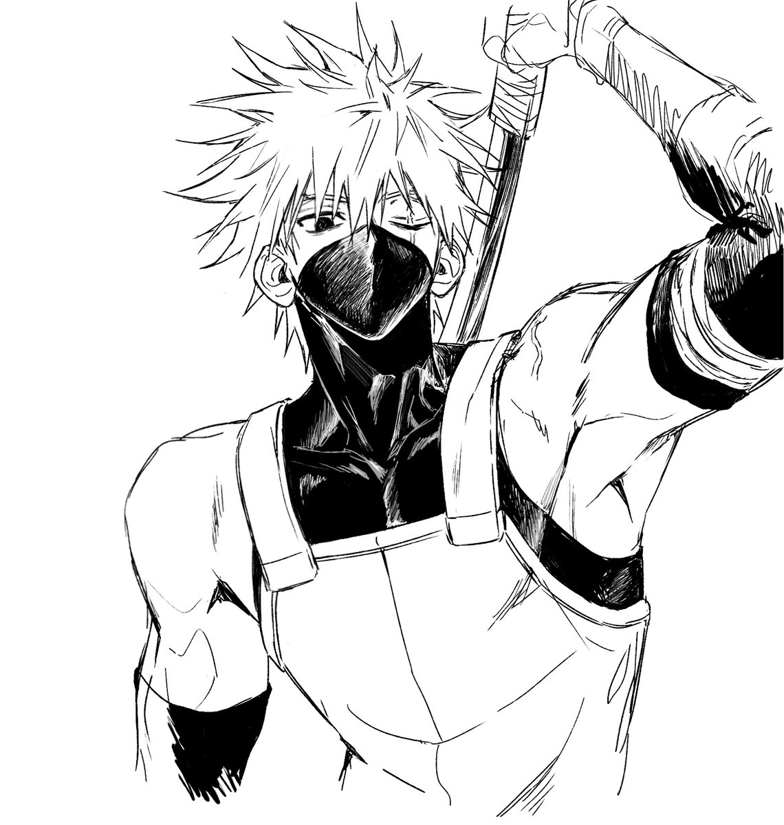 crying_kakashi's tweet photo. 암부 카카시가 좋다.. https://t.co/IEepv9eqtQ