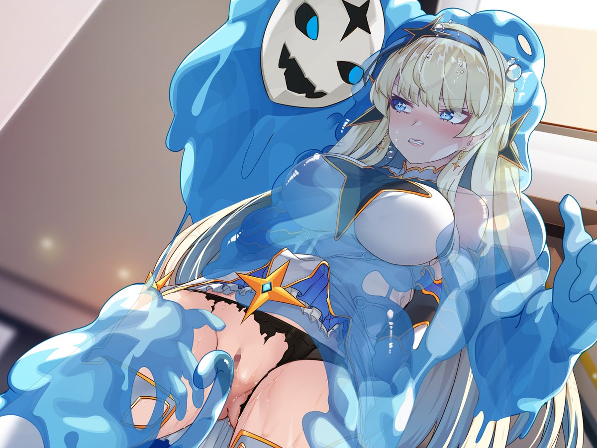 TS魔法少女スターライト
スライム戦 