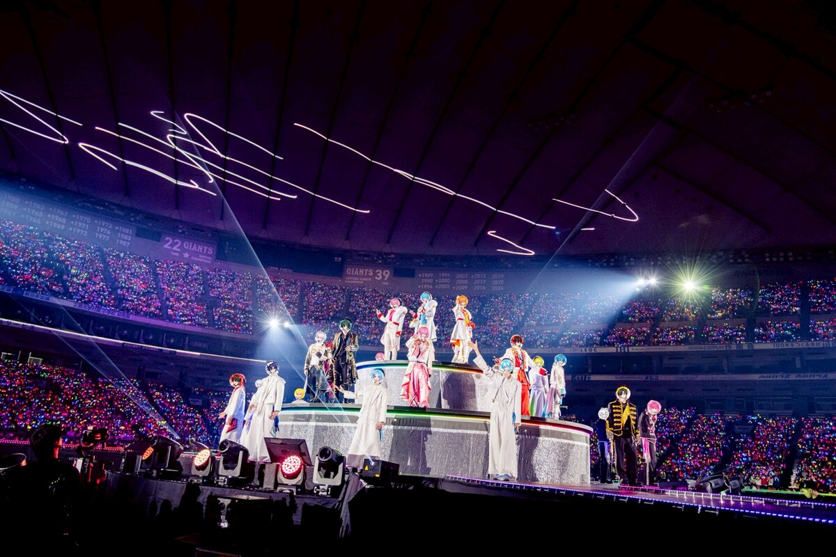 natalie_mu's tweet photo. 【ライブレポート】
シャッフルコラボで大熱狂！
「すとふぇす」東京ドーム公演に8万人集結

すとぷり🍓、騎士X⚔️、AMPTAK📣、
めておら💫、すにすて👟が熱演
グループの垣根を越えた5時間半の祝祭に

🔽詳しくはこちら（写真20枚）
https://t.co/WeQuXMMgcL

#すとふぇす2026 https://t.co/l1CbkrTYg8