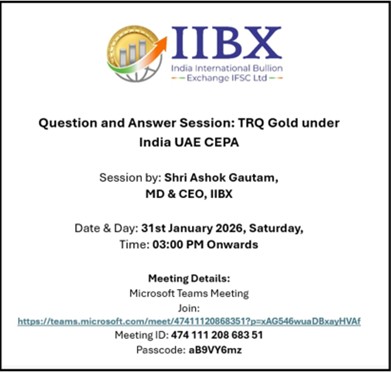 India International Bullion Exchange IFSC Ltd. tweet media