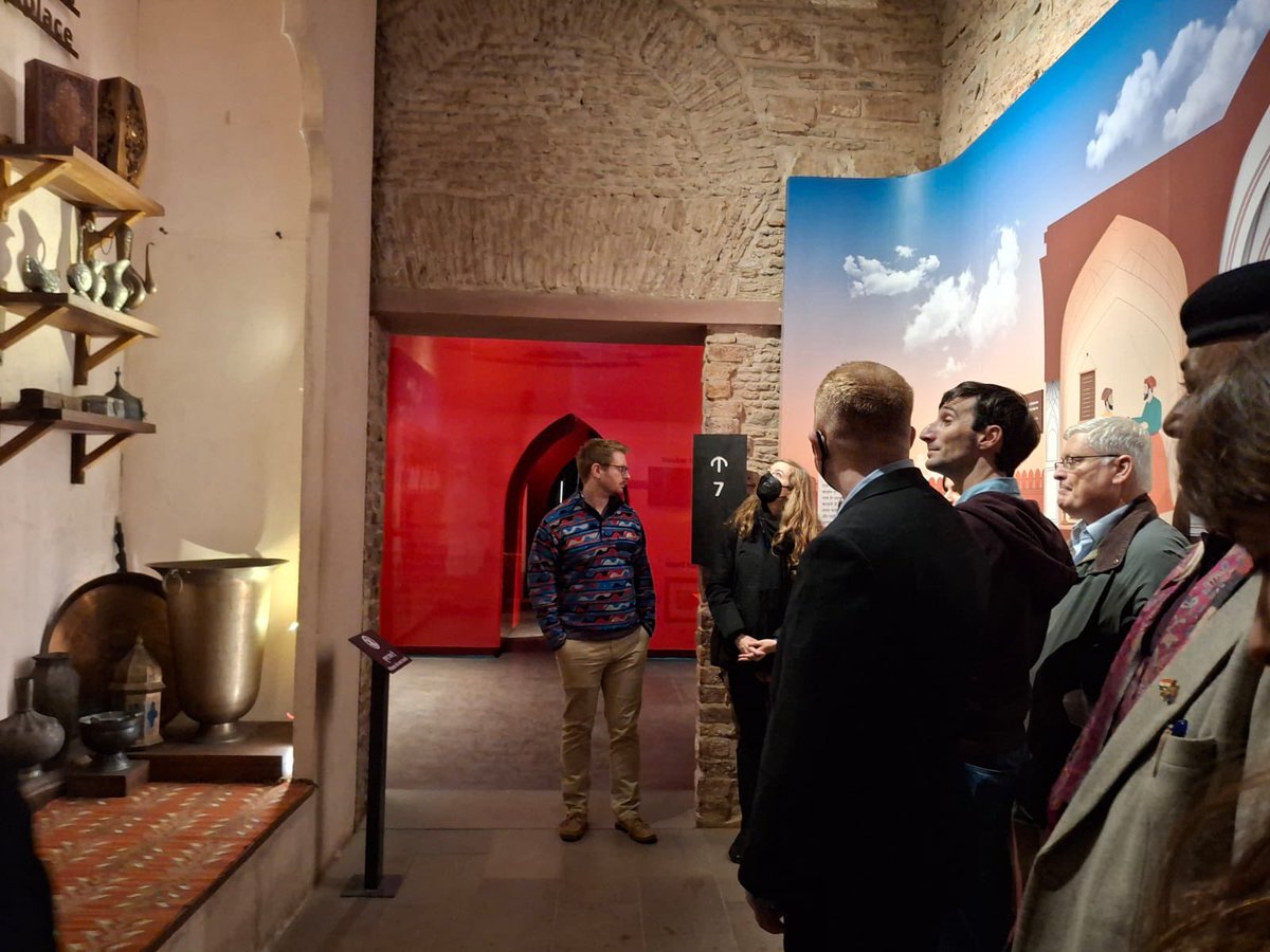 MJIAS Fellows visited the Red Fort and experienced the light and sound show — an evening that brought India’s rich history and heritage to life!