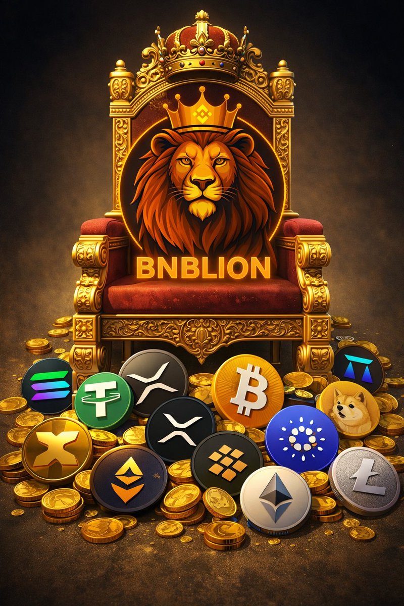 Bnblion_token's tweet photo. After the fall of Bitcoin it’s time for BNBLION. The market resets legends rise.  This is the next altcoin ready to make history. 🟡 Second chance one moment. Prepare your bags. 👑 The Lion comeback starts now. 🚀 https://t.co/an6Z1tUsWA