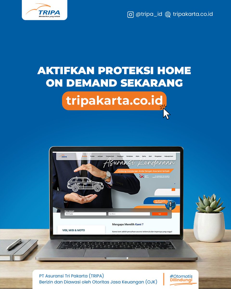 Musibah emang gak ada di kalender, tapi perlindungannya bisa kamu atur, aktifkan perluasan jaminan banjir dan badai agar aset rumah mu #OtomatisDilindungi #AsuransiTRIPA #TRIPAInsurance #AmanItuMudah