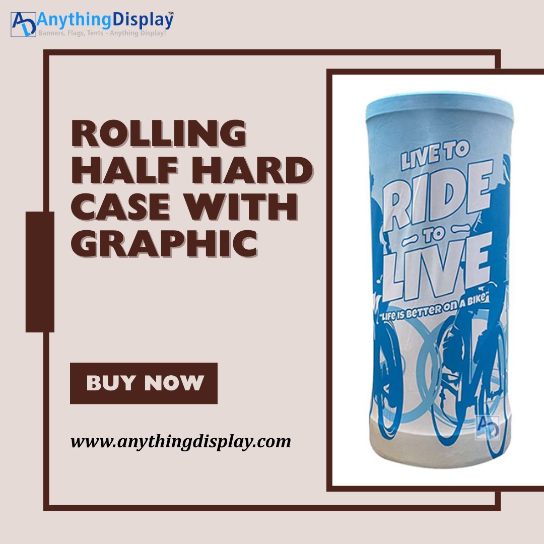 anythingdisplay's tweet image. Protect your gear &amp;amp; show your brand.
 Rolling Half Hard Case with Graphic = storage + promotion.

👉 Shop now!
anythingdisplay.com/half-hard-case…

#anythingdisplay #rollingcase #tradeshow #branding #eventsetup