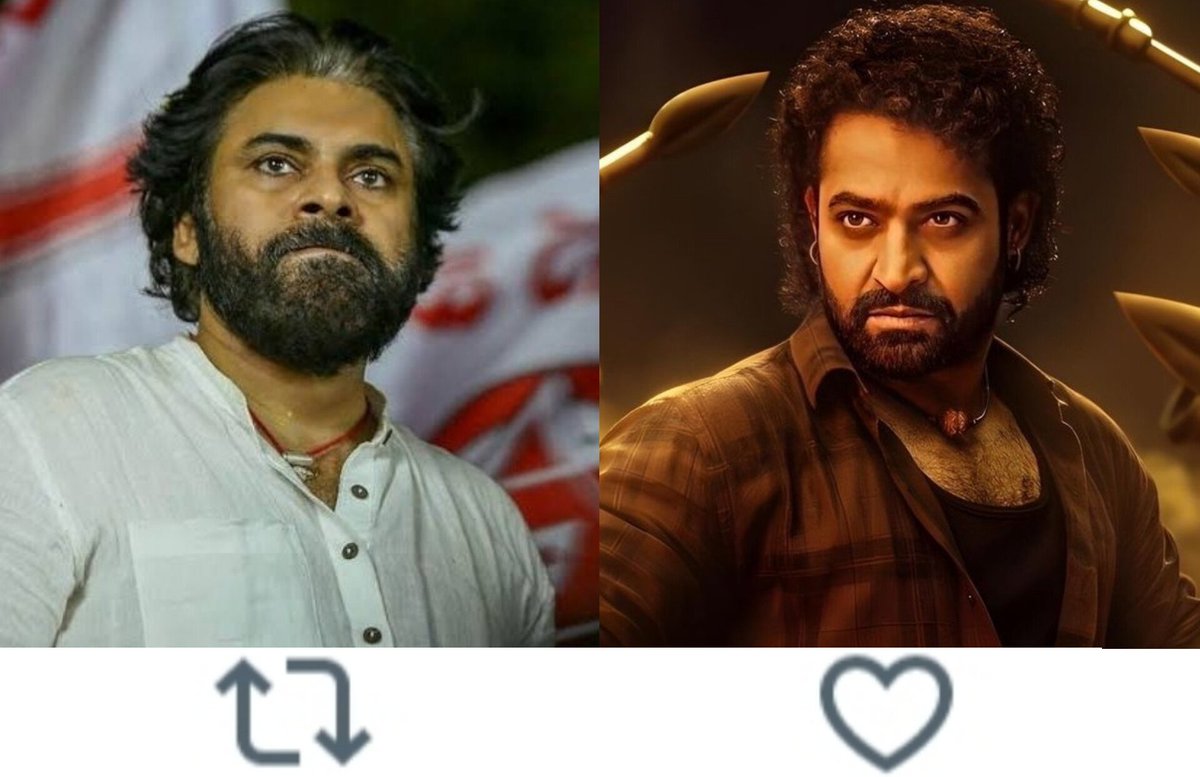 Who's The Face Of Tollywood ?

   🔃#PawanKalyan           ❤️#JrNTR