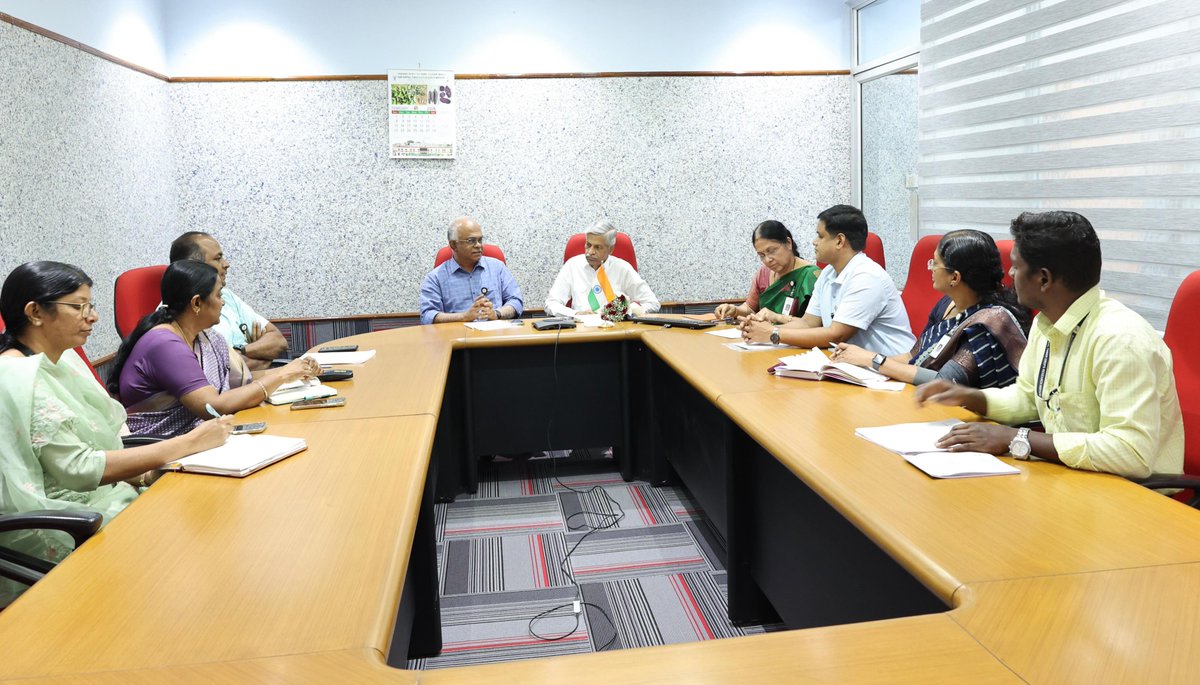 icarctcri's tweet photo. THIRD PARTY EVALUATION OF CTCRI BY THE QUALITY COUNCIL OF INDIA FOR THE PERIOD 2020-2025
@icarindia
#CTCRI
#QualityCouncilOfIndia
#ThirdPartyEvaluation
#InstitutionalAssessment
#AgriculturalResearch
#SustainableAgriculture
#NutritionalSecurity https://t.co/iQrqInJ4oM