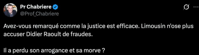 🔥📣[THREAD]
1/ Didier Raoult n'est pas allé en cassation
donc:
- Didier Raoult est un fraudeur scientifique,
- nombre de ses publications scientifiques n'ont pas le niveau brevet des collèges.
car "bases factuelles suffisantes".
(TJ 14/05/2024, Cour d'Appel 10/12/2025)
RT SVP⏬