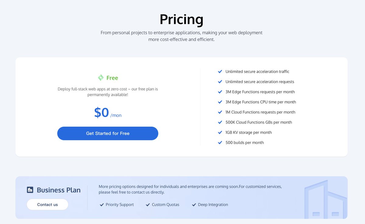 Tencent EdgeOne tweet media