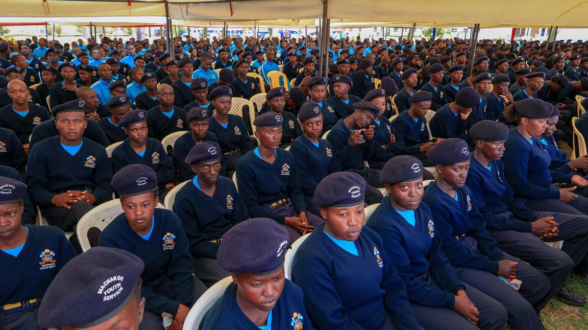 1,700 youth are passing out under the MYS programme, marking a major step in preparing a skilled and disciplined generation ready for the future. #WavinyaNdetiYouthAgenda