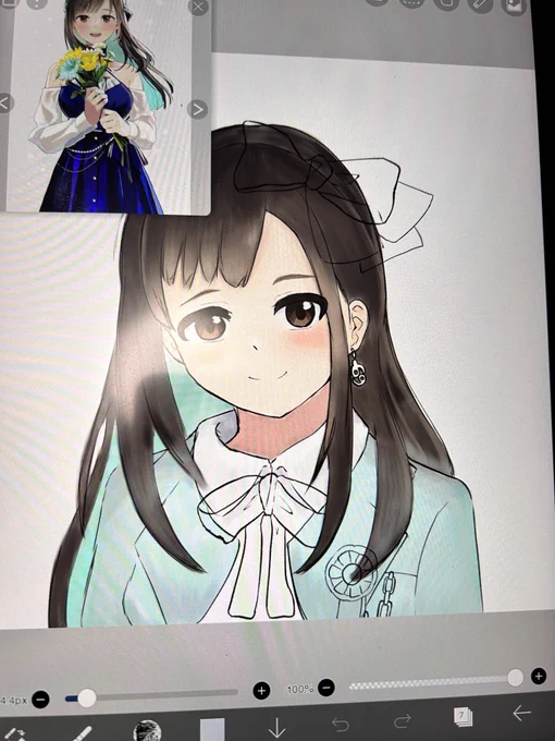 伝わるかなこれ 今までにないくらい可愛く塗れてるんだけど 伝わるかな