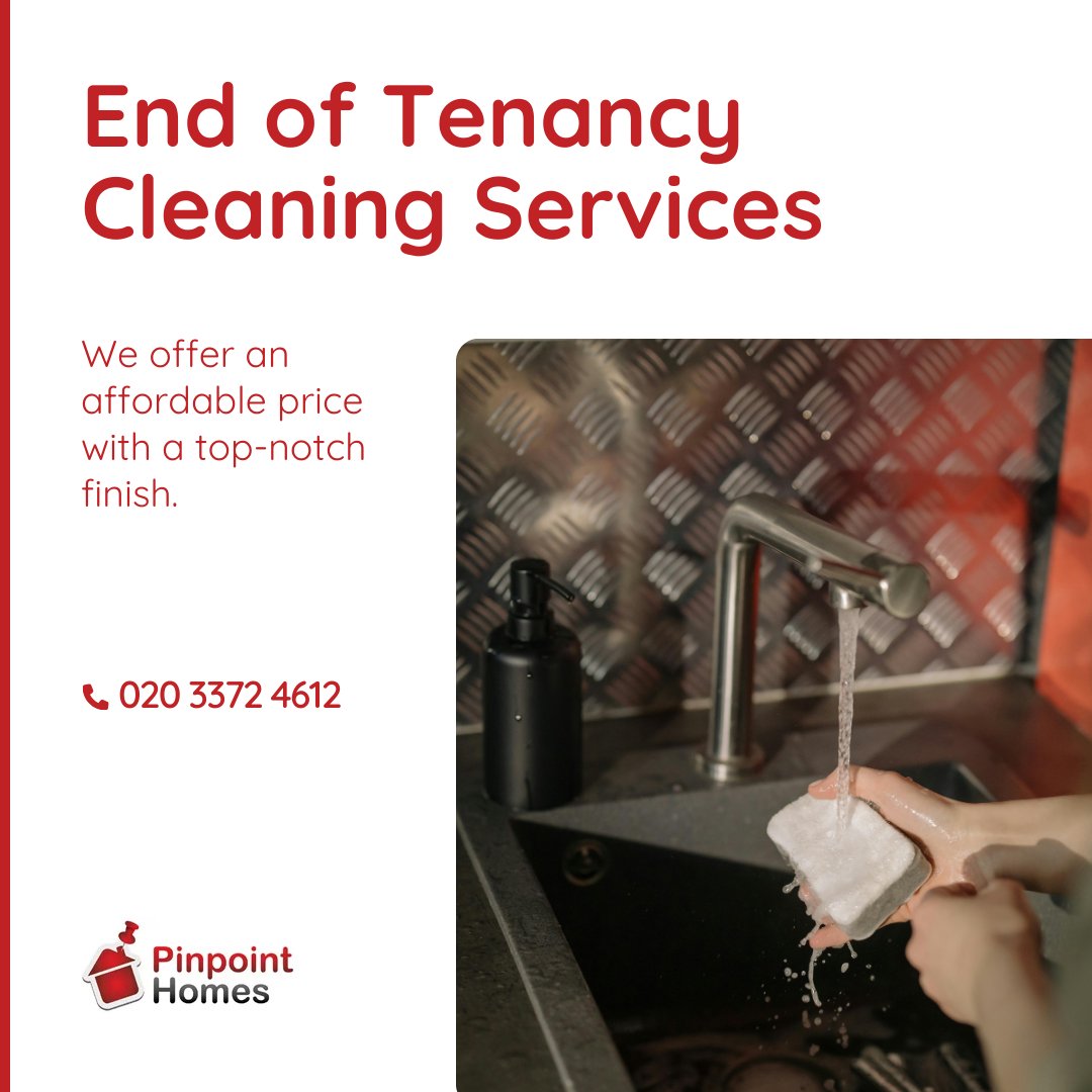 Our cleaners focus on every detail needed to help secure a deposit return and deliver a flawless move-out clean ✨ Perfect for both landlords and tenants: pinpoint-homes.com/cleaning-servi… #EndOfTenancy #DepositReturn #ProfessionalCleaning