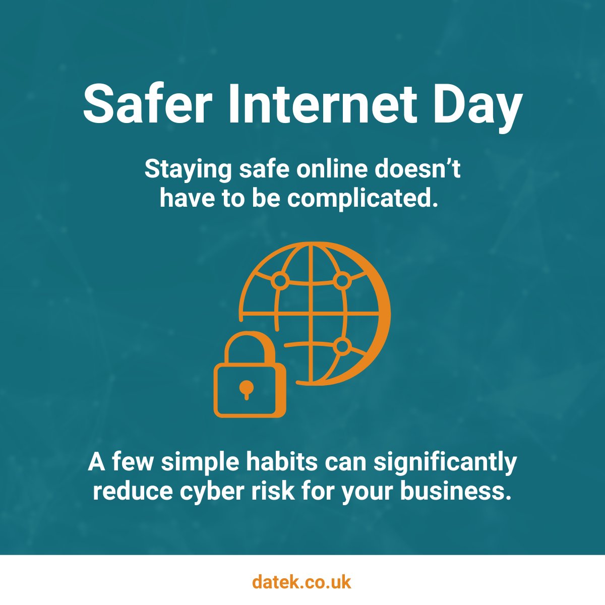 Online safety doesn’t need to be complex. 

Small changes can significantly reduce cyber risk for your business.

👉 Learn how - visit-our.link/6jifykd

#SaferInternetDay #CyberAwareness #OnlineSafety