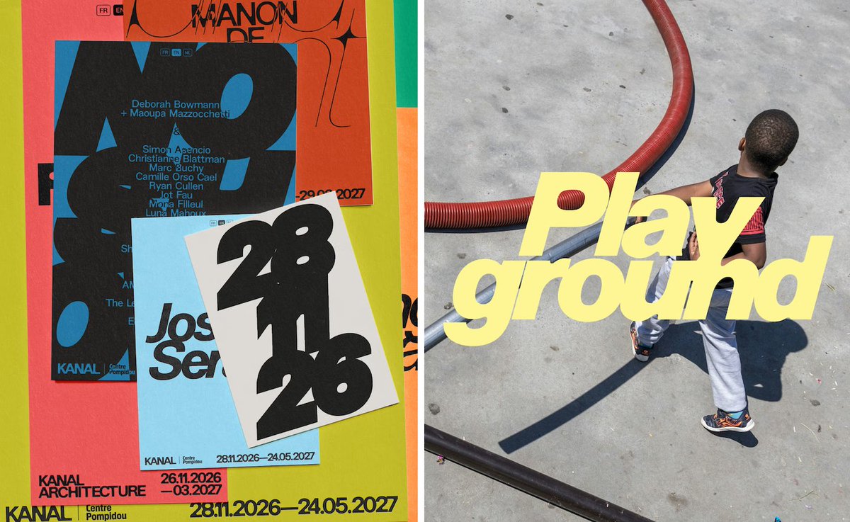 bpandopinion's tweet image. Latest: Kanal by Base Design
Read the review → bpando.org/2026/02/10/kan…

#museum #wordmark #basedesign #typography #logo