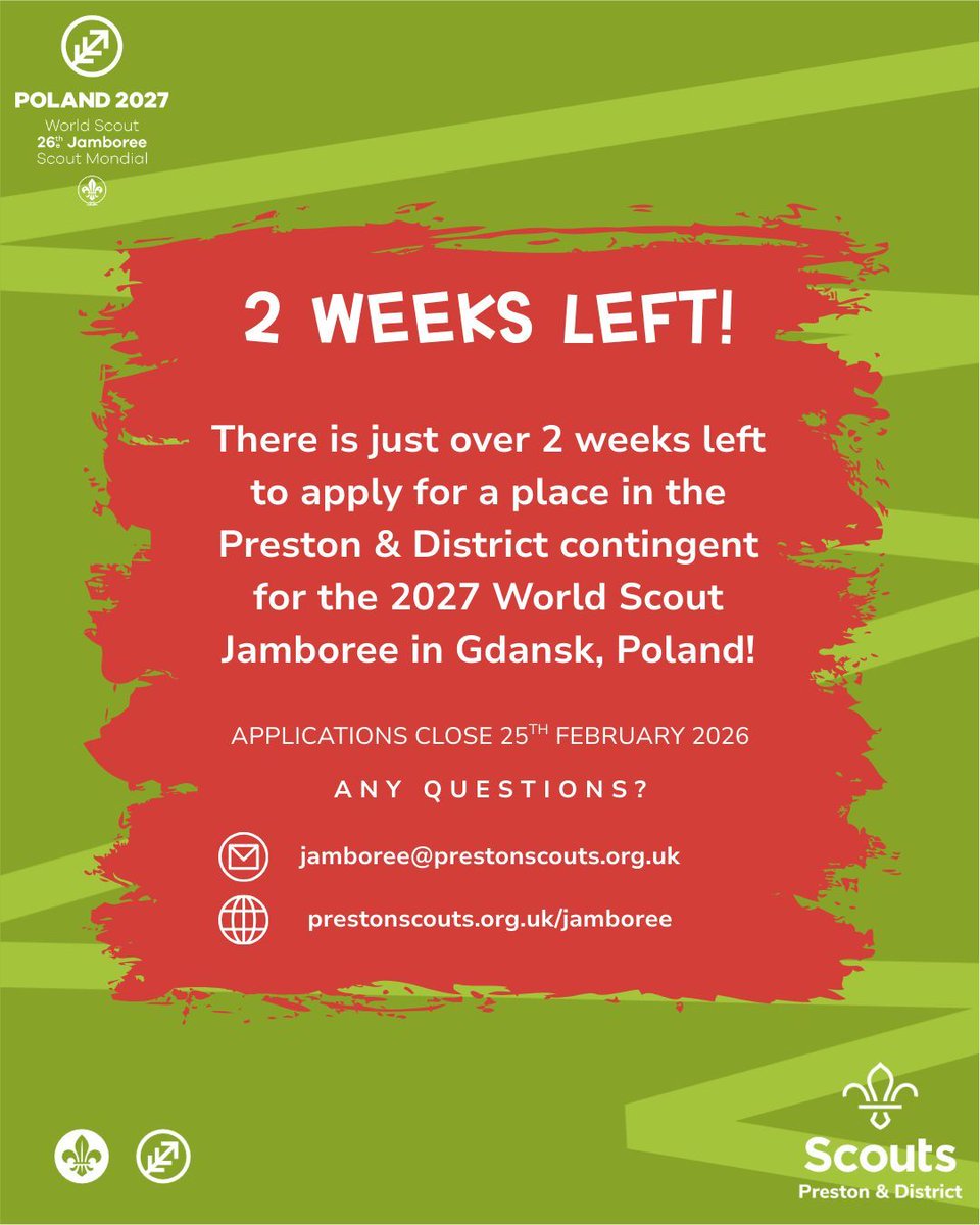 Preston & District Scouts ⚜️ tweet media